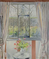 Tulpen für einen Januarmorgen